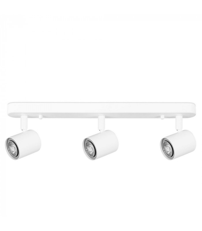 Triple Adjustable Spotlight GU10 White