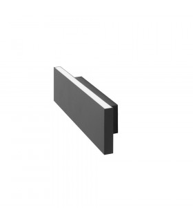 LED Up Down Wall Light Black 6.4W 3000K 215lm