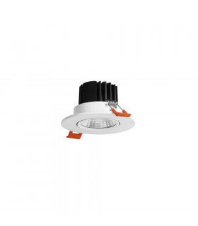 LED Recessed Downlight White IP23 6.1W 3000K 518lm