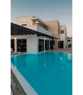 Outdoor Wall Fixture Up Down Light Black IP44 GU10 7W
