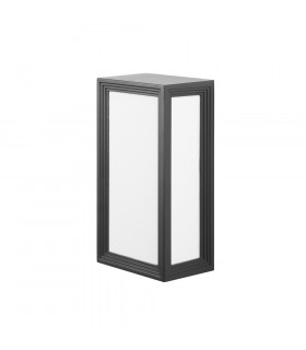 Outdoor Wall Fixture Urban Grey IP44 E27 23W