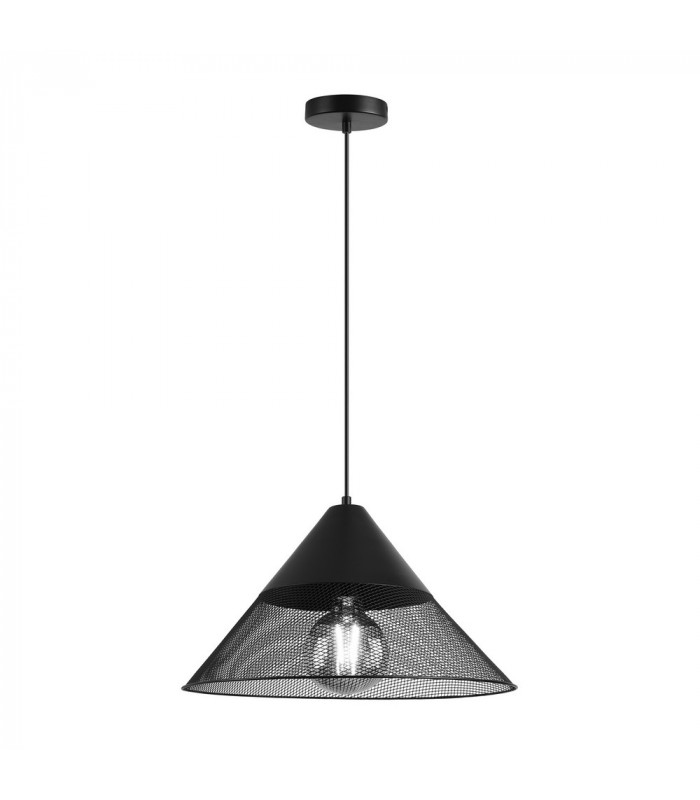 Dome Hanging Pendant E27 40W Black