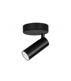 LED Single Spotlight 3.7W 3000K 282lm Black