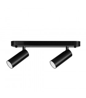 LED Twin Spotlight 3.7W 3000K 282lm Black