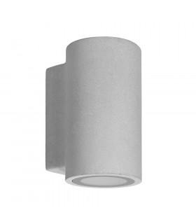 Up Down Wall Fixture IP44 GU10 7W Cement
