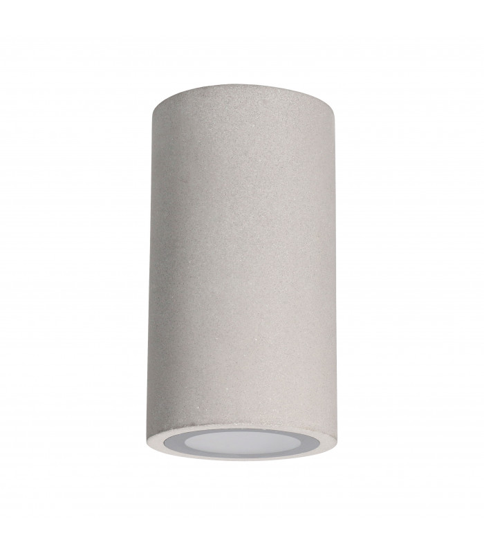 Up Down Wall Fixture IP44 GU10 7W Cement