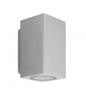 Up Down Wall Fixture IP44 GU10 7W Cement