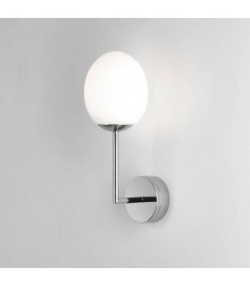 LED 1 Light Bathroom Wall Light Polished Chrome IP44 - 1