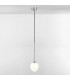 LED 1 Light Ceiling Pendant Light Polished Chrome IP44 - 1