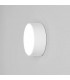 LED 1 Light Outdoor Small Flush Light Textured White IP65 - 1