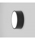 LED 1 Light Outdoor Small Flush Light Textured Black IP65 - 1