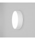 LED 1 Light Outdoor Large Flush Light Textured White IP65 - 1