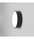 LED 1 Light Outdoor Large Flush Light Textured Black IP65 - 1