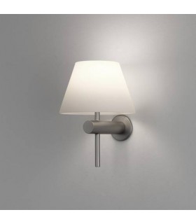 1 Light Bathroom Wall Light Matt Nickel IP44, G9 - 1