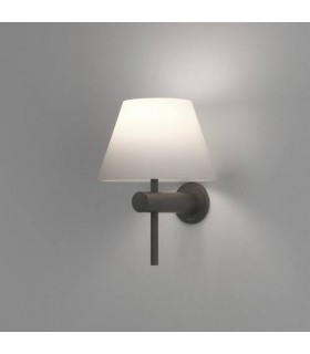 1 Light Bathroom Wall Light Bronze Effect IP44, G9 - 1
