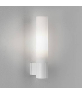 1 Light Bathroom Wall Light Matt White IP44, G9 - 1