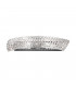 Designer Crystal Wall Light Polished Chrome