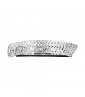 Designer Crystal Wall Light Polished Chrome