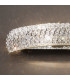 Designer Crystal Wall Light Polished Chrome, 2x G9