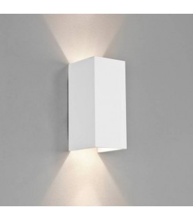 LED 1 Light Large Wall Light Plaster - 1