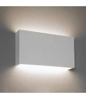 Dimmable LED 1 Light Large Wall Light Plaster - 1