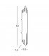 Lifestyle Wall Light Polished Chrome, 3x E14