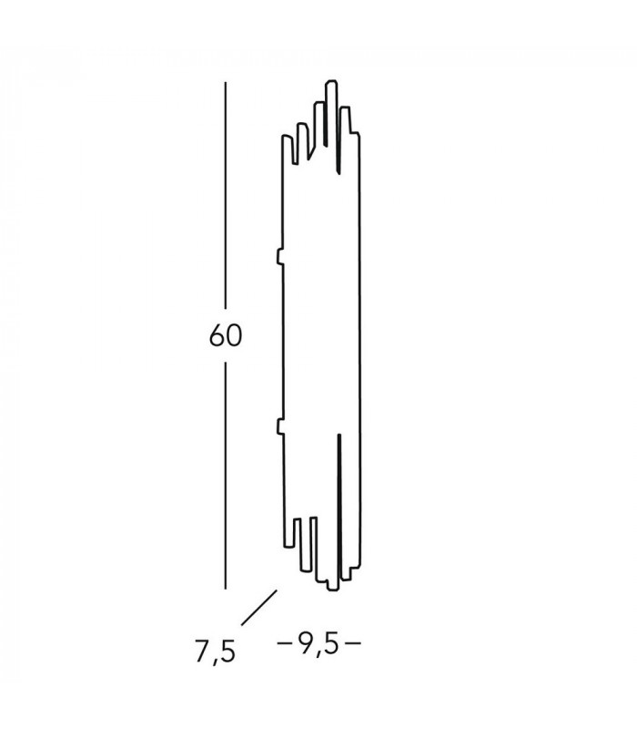 Lifestyle Wall Light Polished Chrome, 3x E14