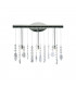 Designer Crystal Wall Light Polished Chrome