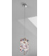 Designer Crystal Pendant Light Polished Chrome