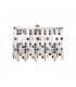 Designer Crystal Wall Light Polished Chrome