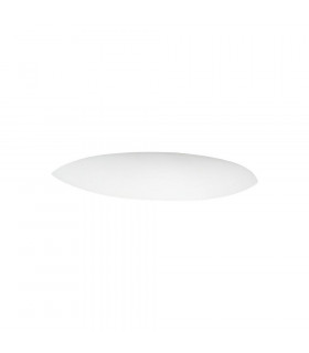 Lifestyle Ceramics Plaster Wall Light White
