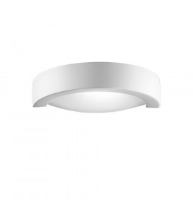 Lifestyle Ceramics Plaster Wall Light White Matt