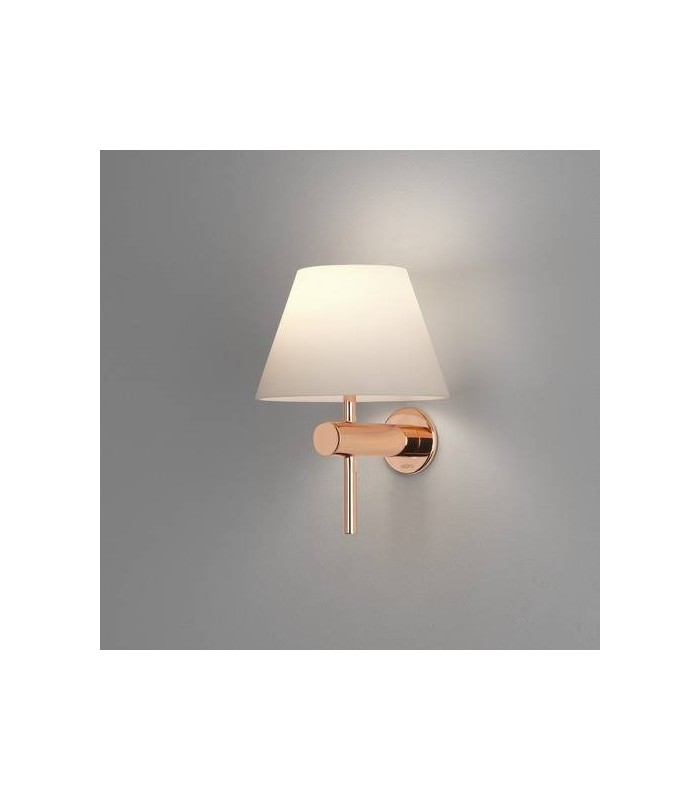 1 Light Bathroom Wall Light Polished Copper IP44, G9 - 1