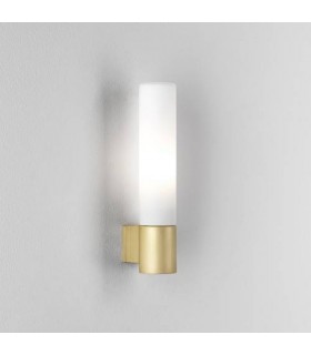 1 Light Bathroom Wall Light Matt Gold IP44, G9 - 1