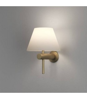 1 Light Bathroom Wall Light Matt Gold IP44, G9 - 1