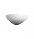 Lifestyle Ceramics Plaster Wall Light White