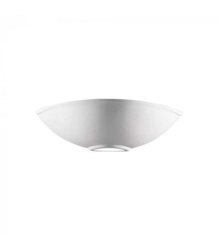 Lifestyle Ceramics Plaster Wall Light White