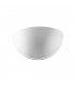 Lifestyle Ceramics Plaster Wall Light White