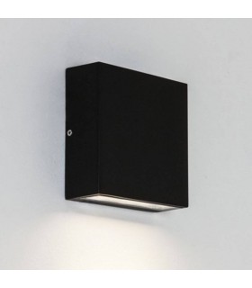 LED 3 Light Outdoor Wall Light Black IP54 - 1