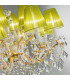 Classic Crystal 12 Arm Chandelier Polished Gold, 12x E14