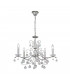 Classic Crystal 5 Arm Chandelier Polished Chrome