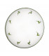 Cottage Style Patterned Flush Ceiling Lamp Antique Brass