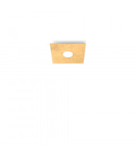 Lifestyle Metal Surface Mounted Ceiling Light - Leaf Gold Finish