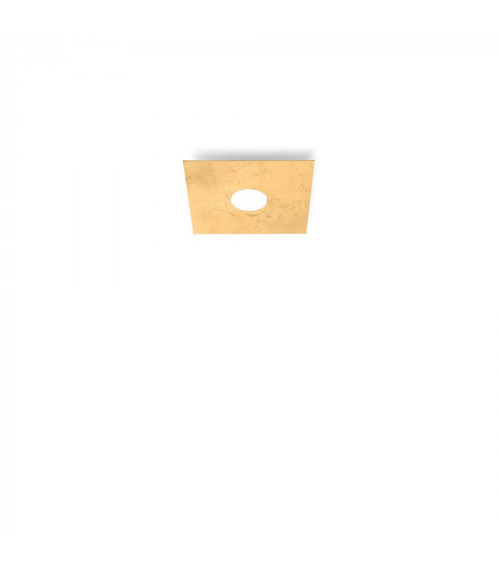 Lifestyle Metal Surface Mounted Ceiling Light - Leaf Gold Finish