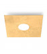 Lifestyle Metal Surface Mounted Ceiling Light - Leaf Gold Finish, 1x GX53