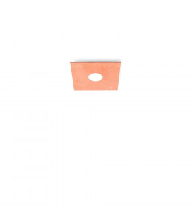 Lifestyle Metal Surface Mounted Ceiling Light - Leaf Copper Finish