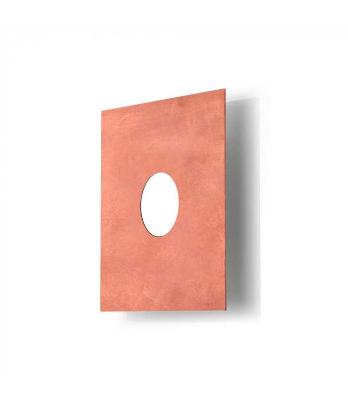 Lifestyle Metal Surface Mounted Ceiling Light - Leaf Copper Finish, 1x GX53