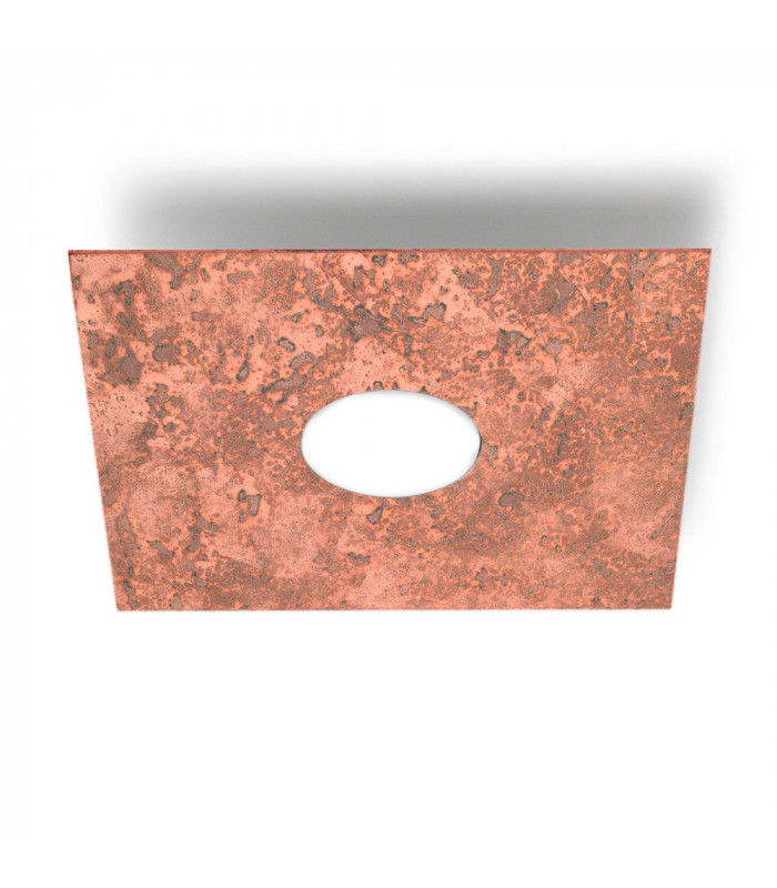 Lifestyle Metal Surface Mounted Ceiling Light - Vintage Copper Finish, 1x GX53