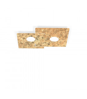 Lifestyle Metal Surface Mounted Ceiling Light - Vintage Gold Finish