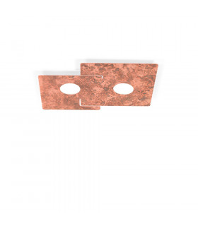 Lifestyle Metal Surface Mounted Ceiling Light - Vintage Copper Finish